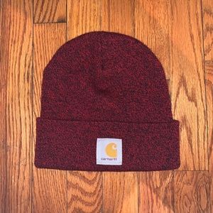 Red Carhartt Beanie Hat